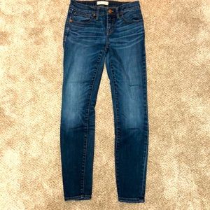 Size 25 Madewell jeans skinny skinny